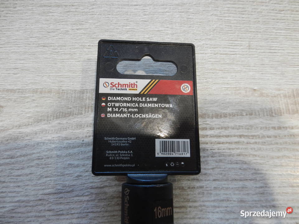 Otwornica diamentowa 16mm Schmith Leżajsk sprzedam