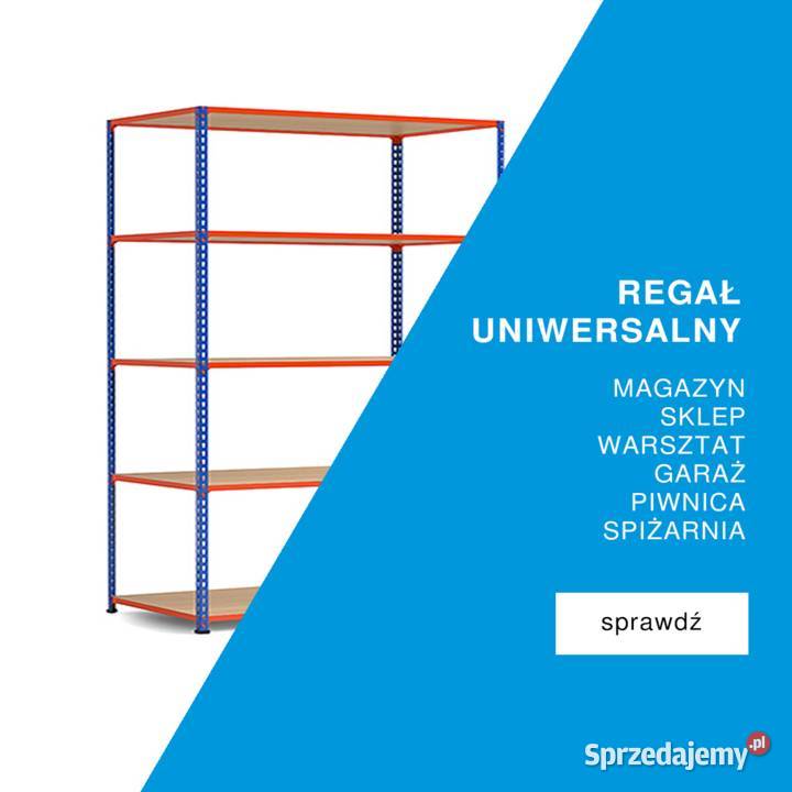 Regały ZARAZ do magazynu warsztatu garażu MOCNE Magazynowanie Warszawa