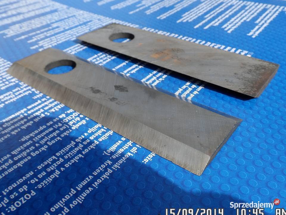 Oryginalne noże do kosiarki KEMPER sprzedam Grabówka