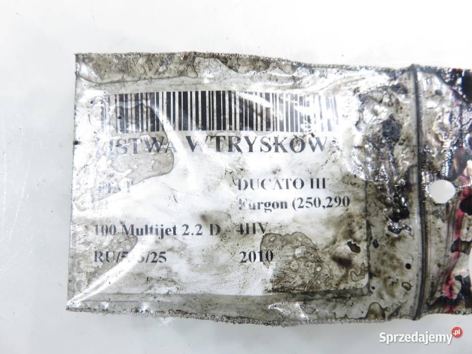 LISTWA WTRYSKOWA FIAT DUCATO III 22 D 4HV 4HV osobowe