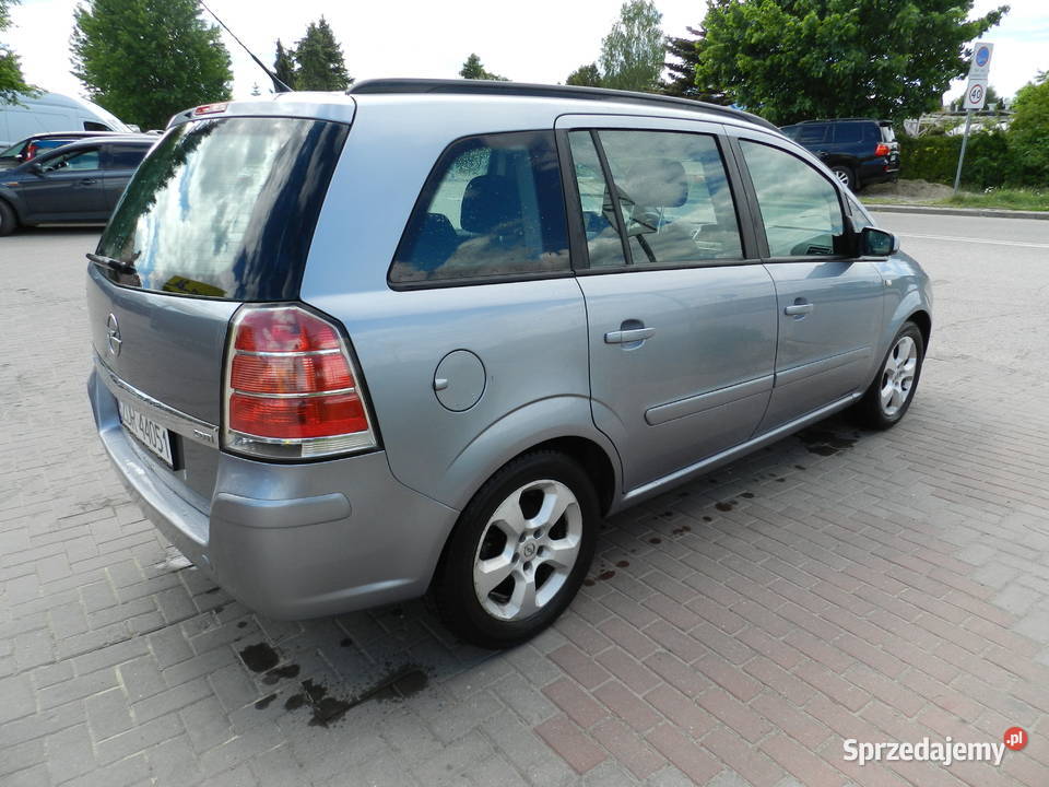 Opel Zafira 7 osobowy 19D Klima Zarejestrowany klimatyzacja Zafira warmińsko-mazurskie Olsztyn