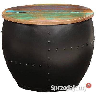 vidaXL Stolik kawowy 53x43 lite drewno z Warszawa
