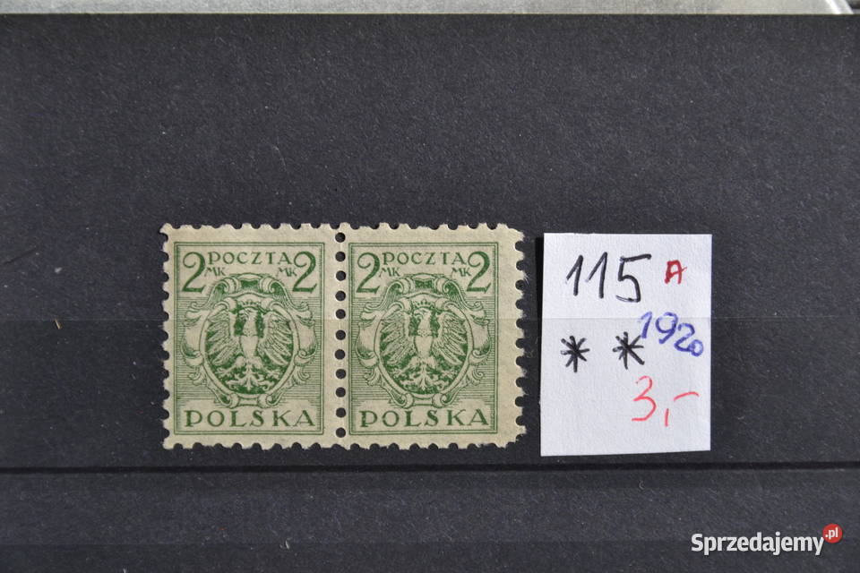 Znaczki Polska Fi 115 dolnośląskie Sobótka