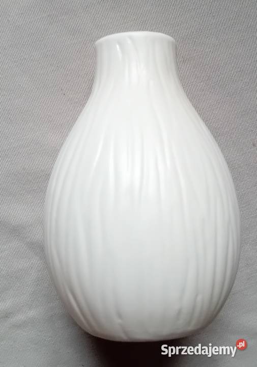 Wazonik cebula porcelana biskwitowa Koźminek