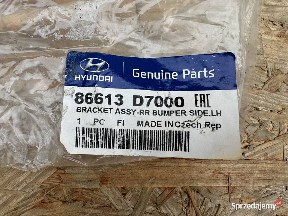 Ślizg mocowanie uchwyt zderzaka tyl lewy hyundai Sieraków