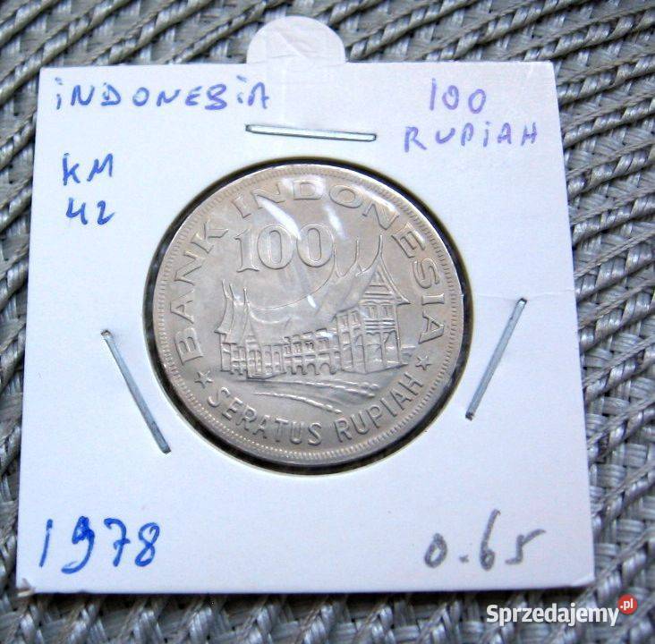 Indonezja 100 Rupi 1978r Kalisz