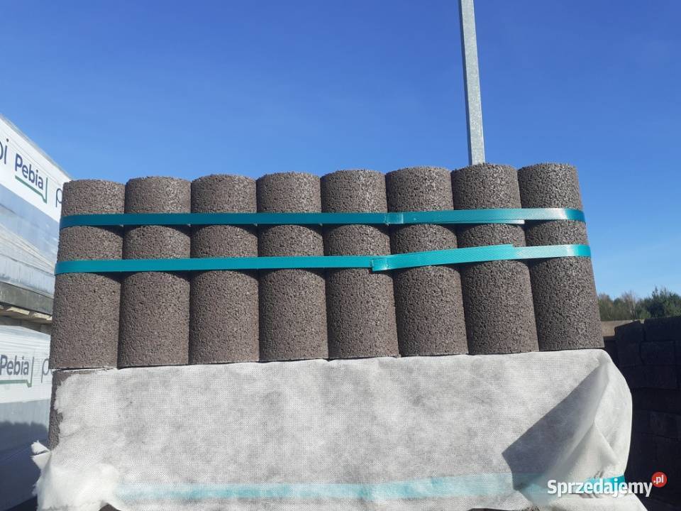 Palisada Betonowa Ring 25 Brąz Jadar Obrzeże Wielogóra