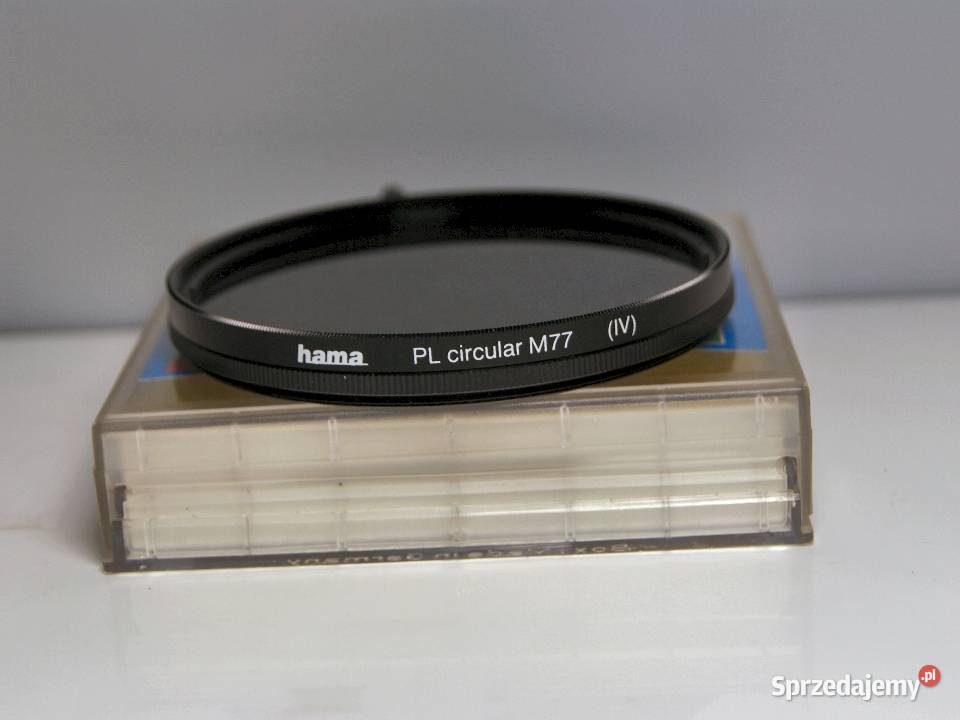 Filtr polaryzacyjny HAMA Cir 77mm Fotografia i Optyka łódzkie Łódź