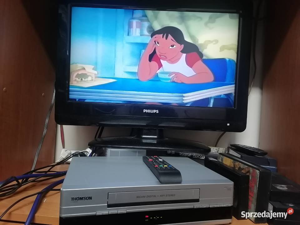 Magnetowid VHS Thomson VTH6400 stereo pilot Częstochowa