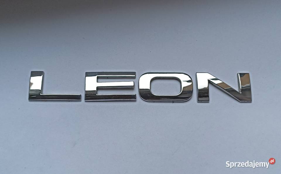 Napis Seat Leon II 0509r kujawsko-pomorskie Lipno