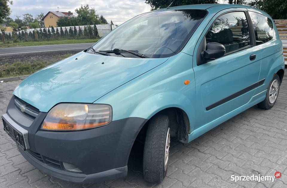 Chevrolet Kalos Aveo 12 72 kolor 03U NA CZĘŚCI osobowe łódzkie Piotrków Trybunalski