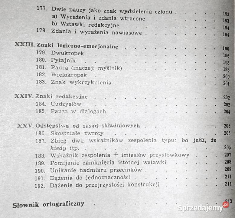 Zasady pisowni polskiej i interpunkcji S Chełm