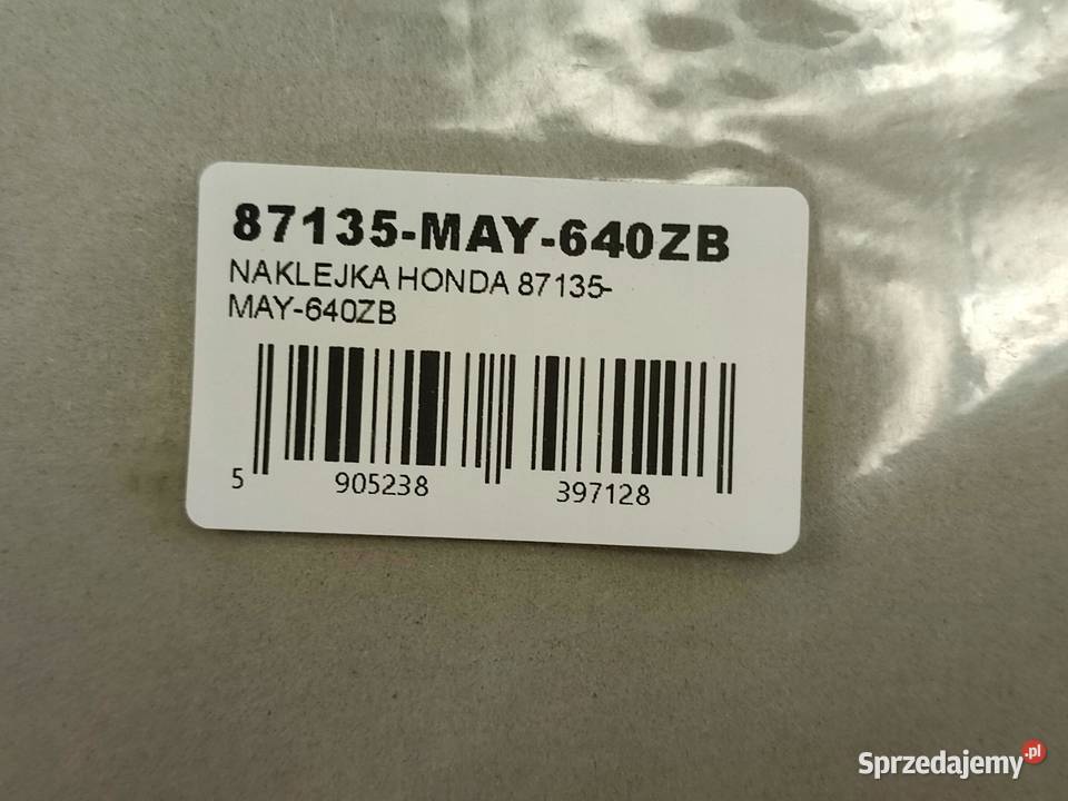 NAKLEJKA AFRICA TWIN L BOCZEK HONDA XRV750 Tapicerki samochodowe lubelskie