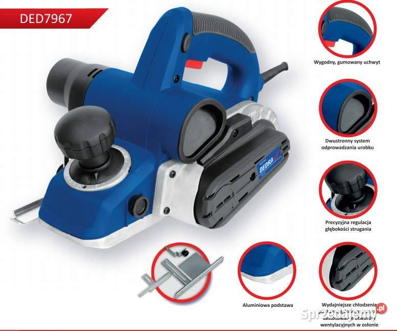 DEDRA DED7967 STRUGARKA STRUG ELEKTRYCZNY 1050W Opalenica sprzedam