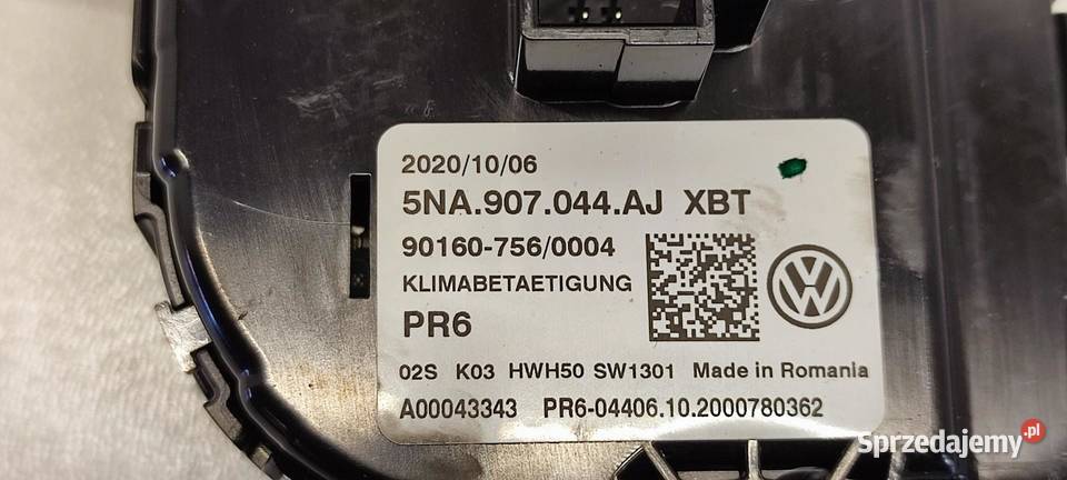 VW TIGUAN II PANEL KLIMATYZACJI 5NA907044AJ sprzedam