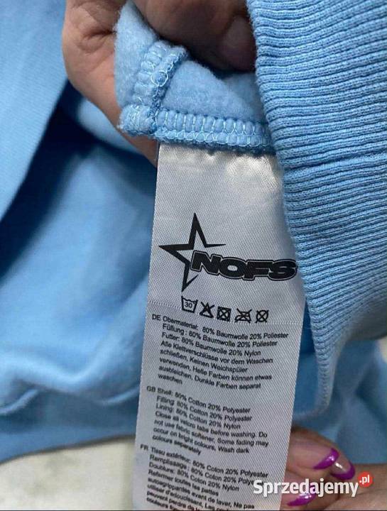 Komplet Dresowy NOFS Rozmiar L Odzież sportowa Katowice sprzedam