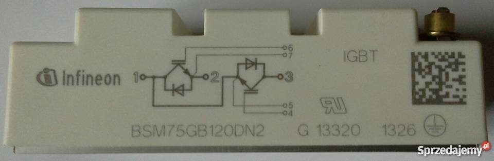 Moduły IGBT BSM 75 GB 120 DN2 Infineon śląskie Zabrze