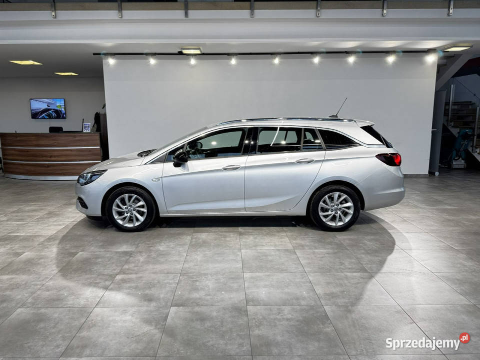 Opel Astra 12Turbo 145 M6 2021 r salon I serwisowany w ASO Astra Myślenice
