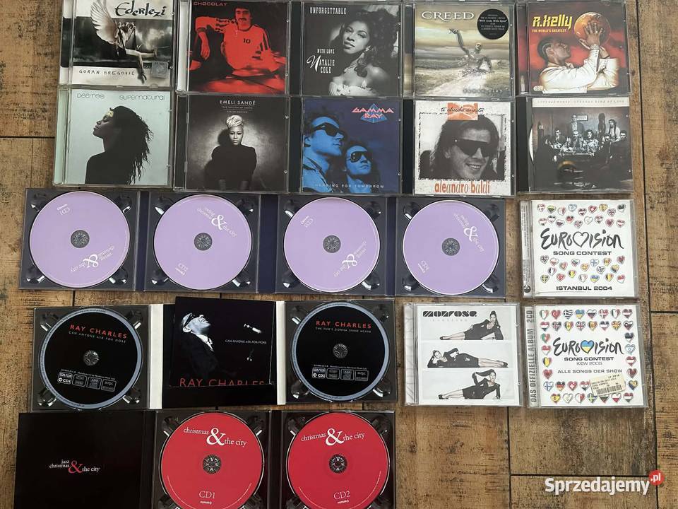 Płyty CD różne gatunki muzyczne sztuk 39 Krotoszyn