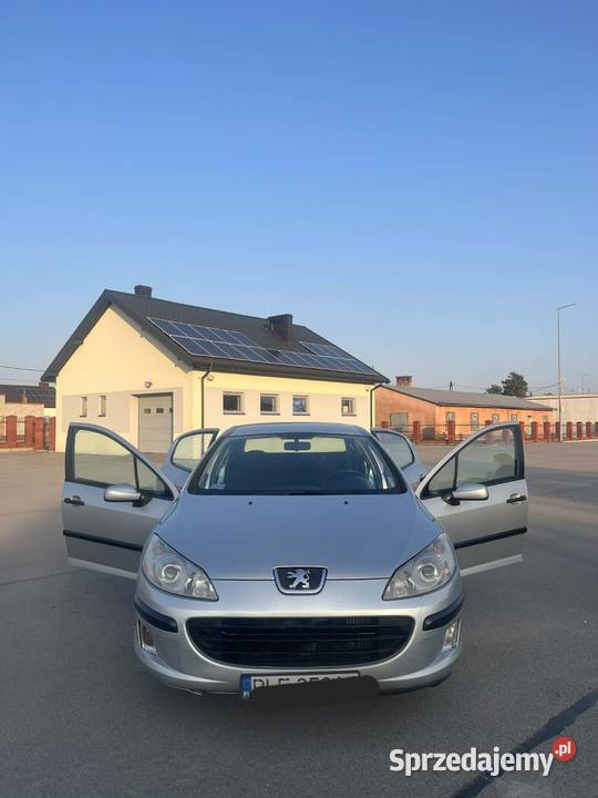 Peugeot 407 16 hdi 110 2006 r elektryczne lusterka podkarpackie Nisko sprzedam
