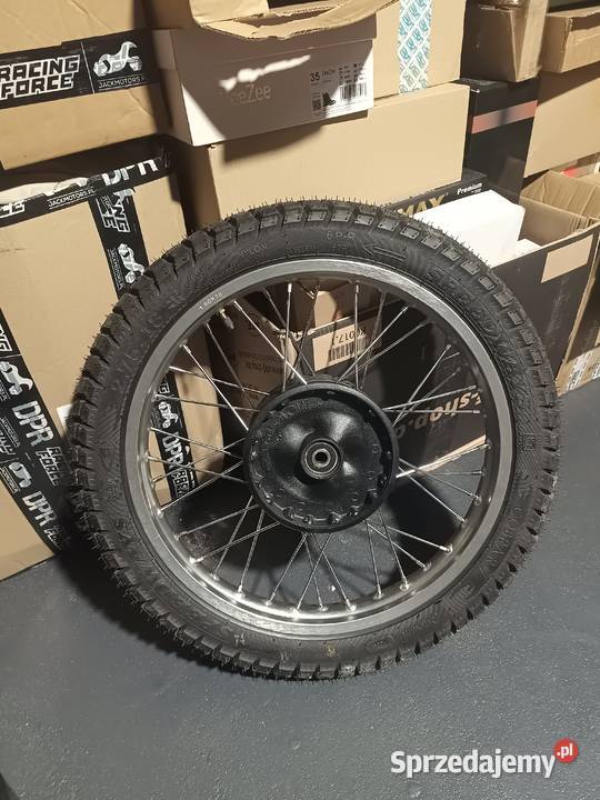 Przednie koło z oponą i dętką nowe renowacji MZ Zduńska Wola