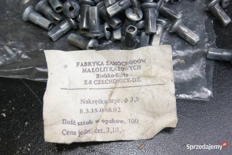 NYPLE ORGINAŁ MOSIĄDZ PRL KOMAR SZTYWNIAK ŻAK sprzedam