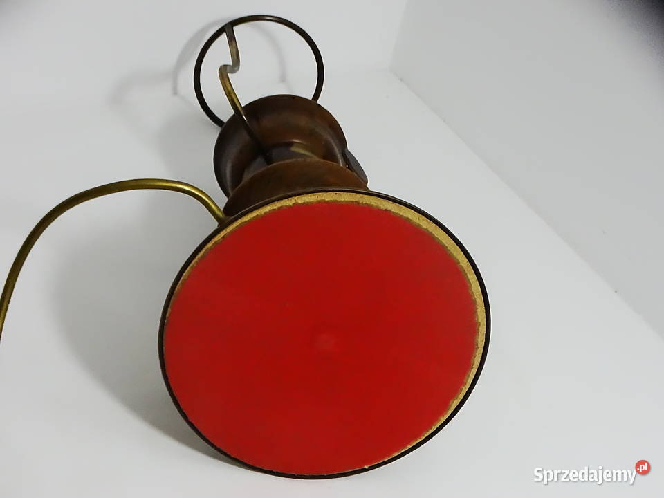 Lampa stołowa vintageretro z kloszem szklanym 40