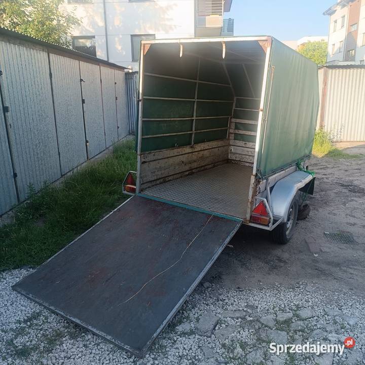 Przyczepa dwuosiowa z plandeką 25m Bydgoszcz