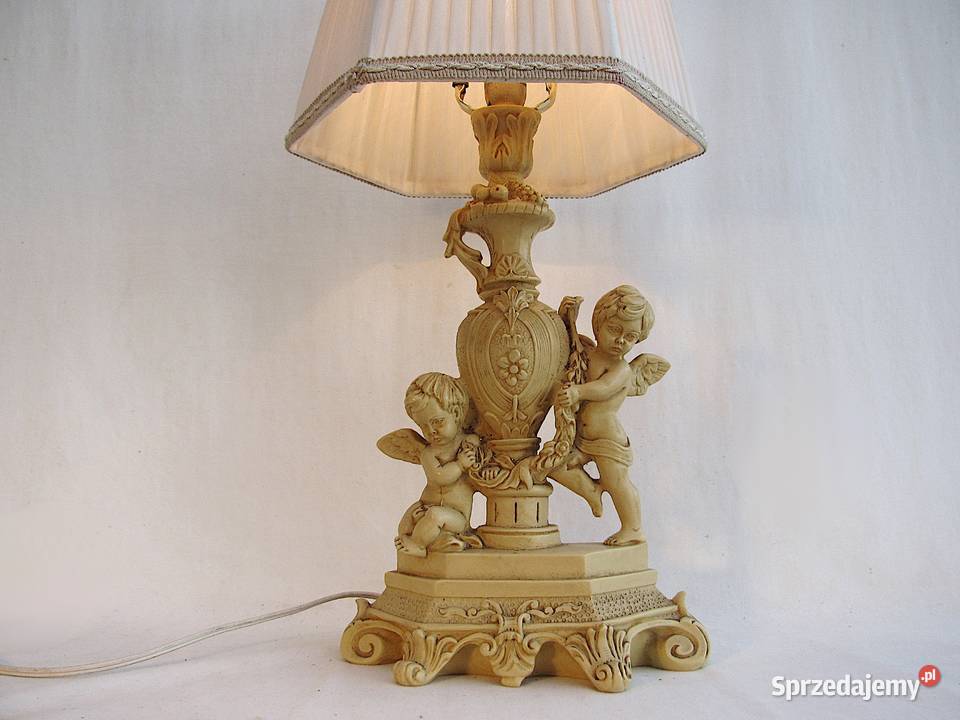 Lampka figuralna Alabaster II Porcelana i szkło