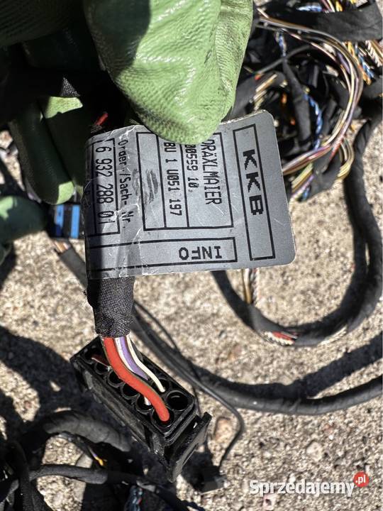 BMW X5 E53 Wiązka instalacja audio zwykła Gdańsk