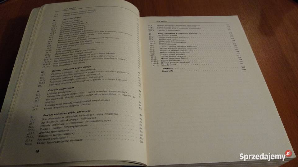 Teoria obwodów elektrycznych Bolkowski pomorskie