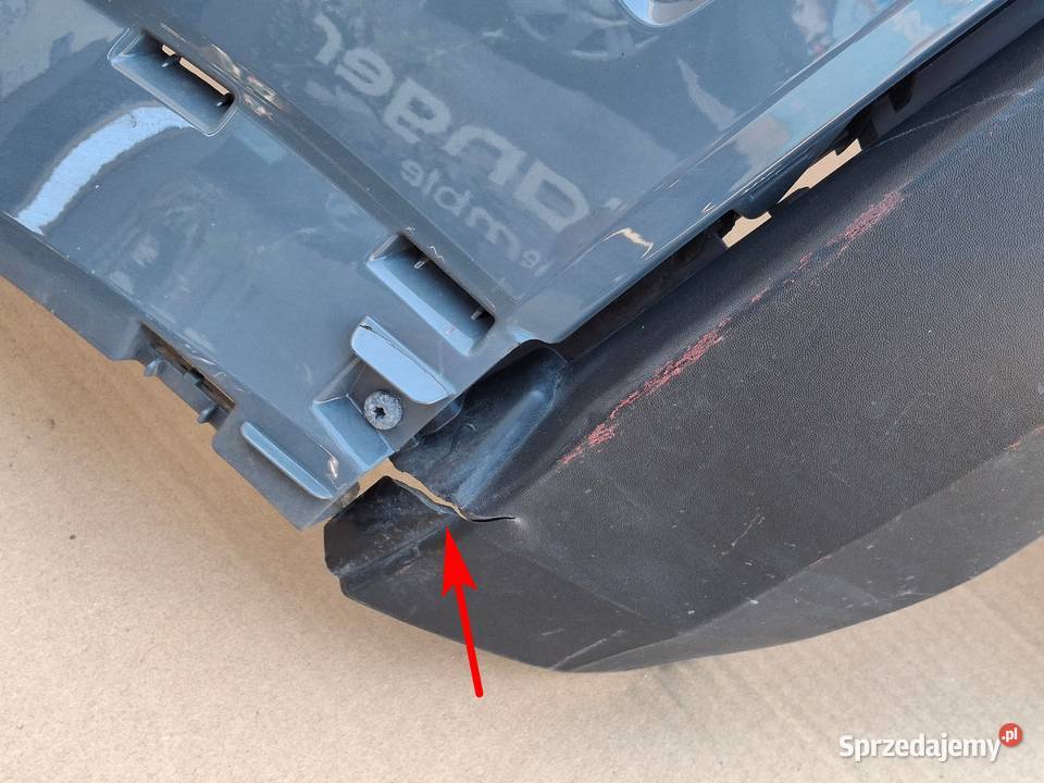 DACIA SANDERO III STEPWAY ZDERZAK PRZÓD PRZEDNI Bieleń