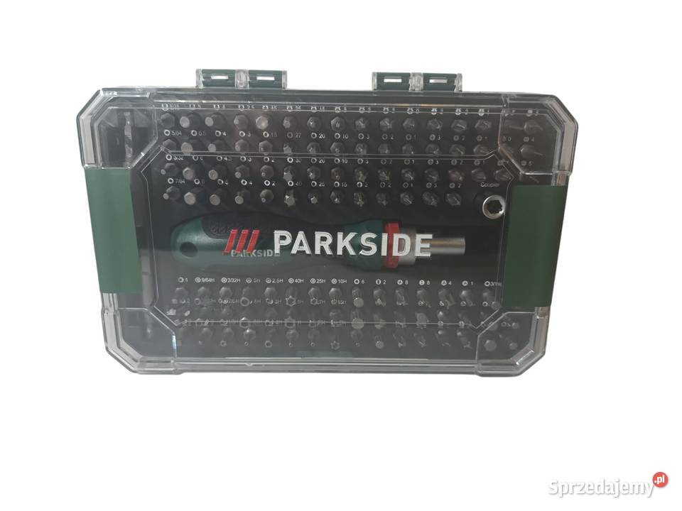 Wkrętak z grzechotką i bitami 115 elementów Katowice