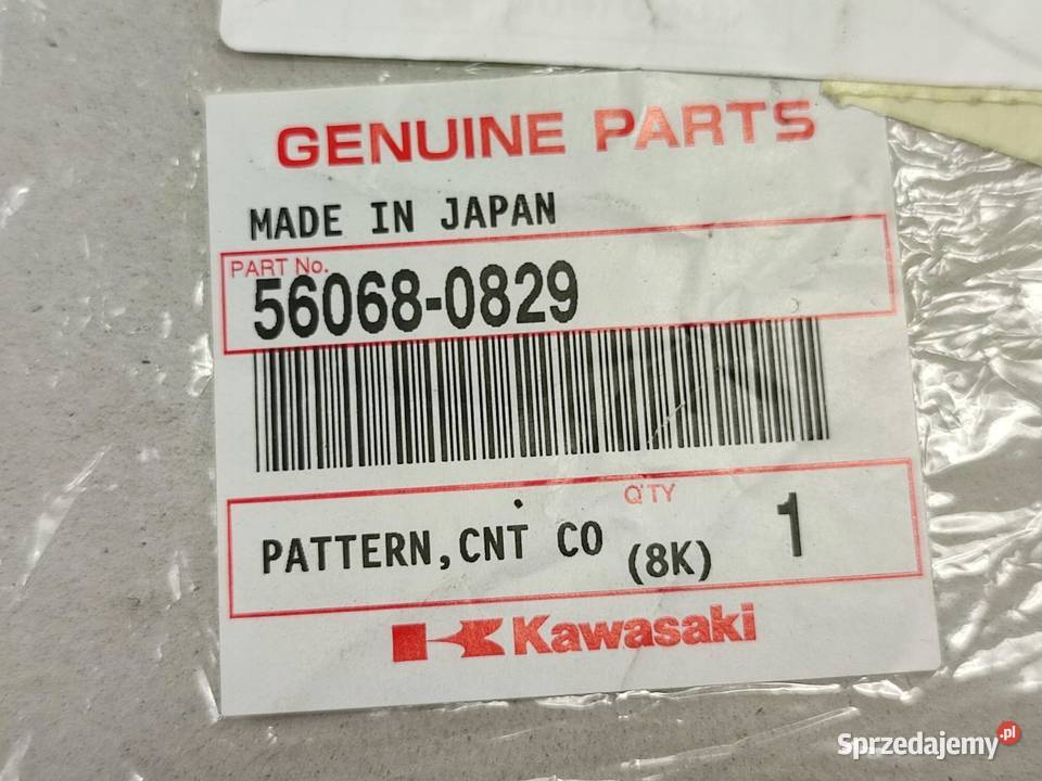 NAKLEJKA NA LEWY BOCZEK KAWASAKI ZX600P8F NINJA lubelskie sprzedam