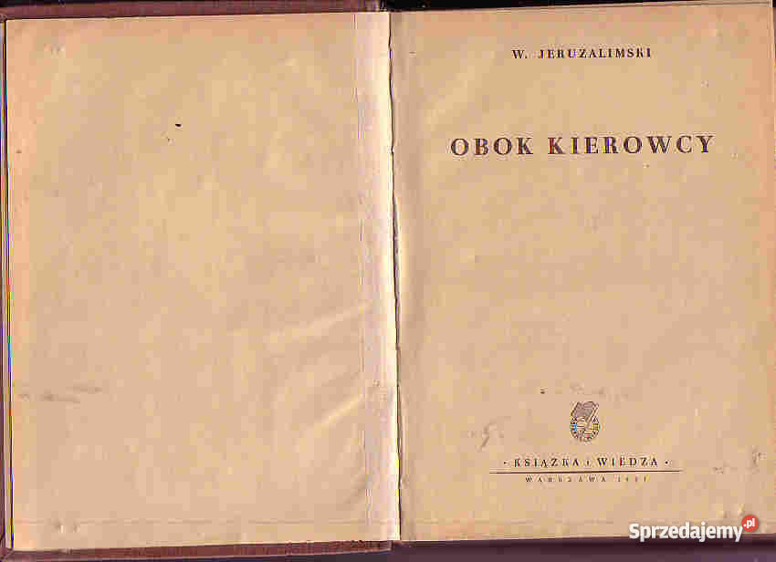3584 OBOK KIEROWCY W JERUZALIMSKI sprzedam