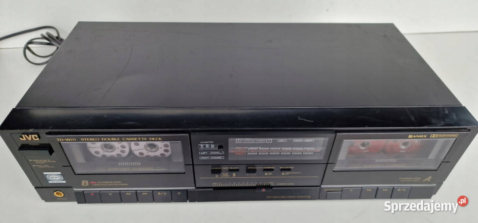 Magnetofon JVC TDW111 casette deck sprzedam