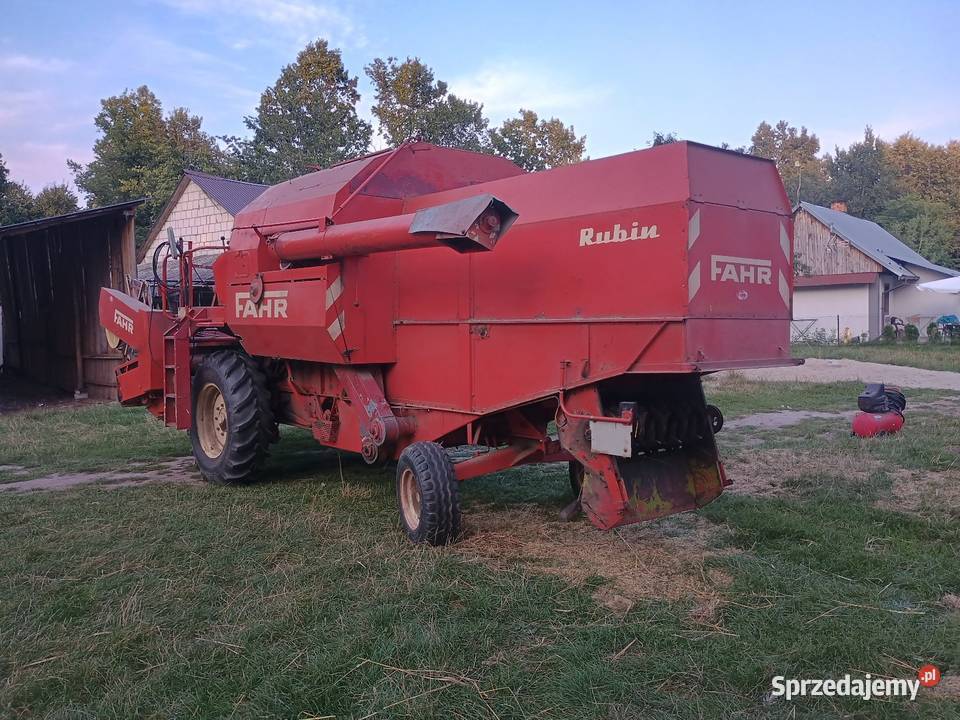 Sprzedam kombajn Fahr rubin Zbożowe Leżajsk