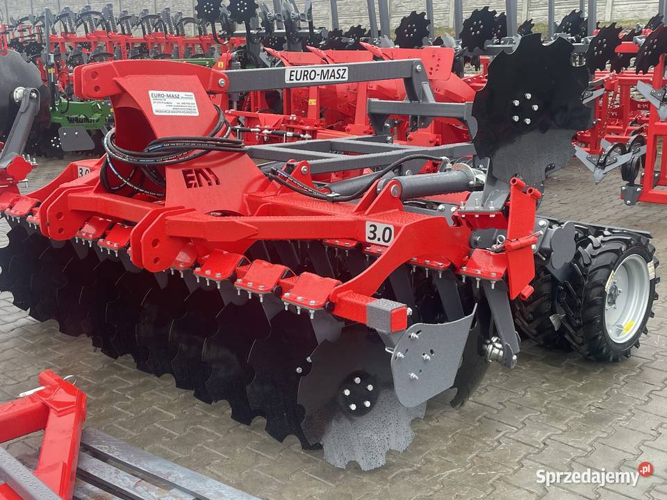 Agregat Talerzowy siewny EuroMasz 25m 27m 30m sprzedam