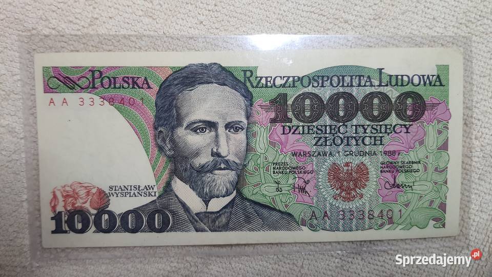 RZADKOŚĆ 10000 1988 AA