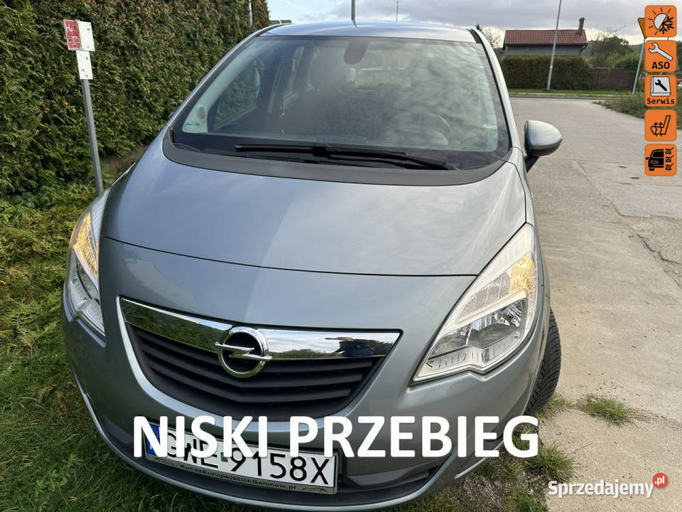 Opel Meriva Symboliczny przebieg podg fotele i serwisowany w ASO Wejherowo