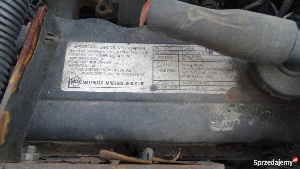 Wózek widłowy Hyster H320 XML 2003 Silnik GM do kabina małopolskie Kraków