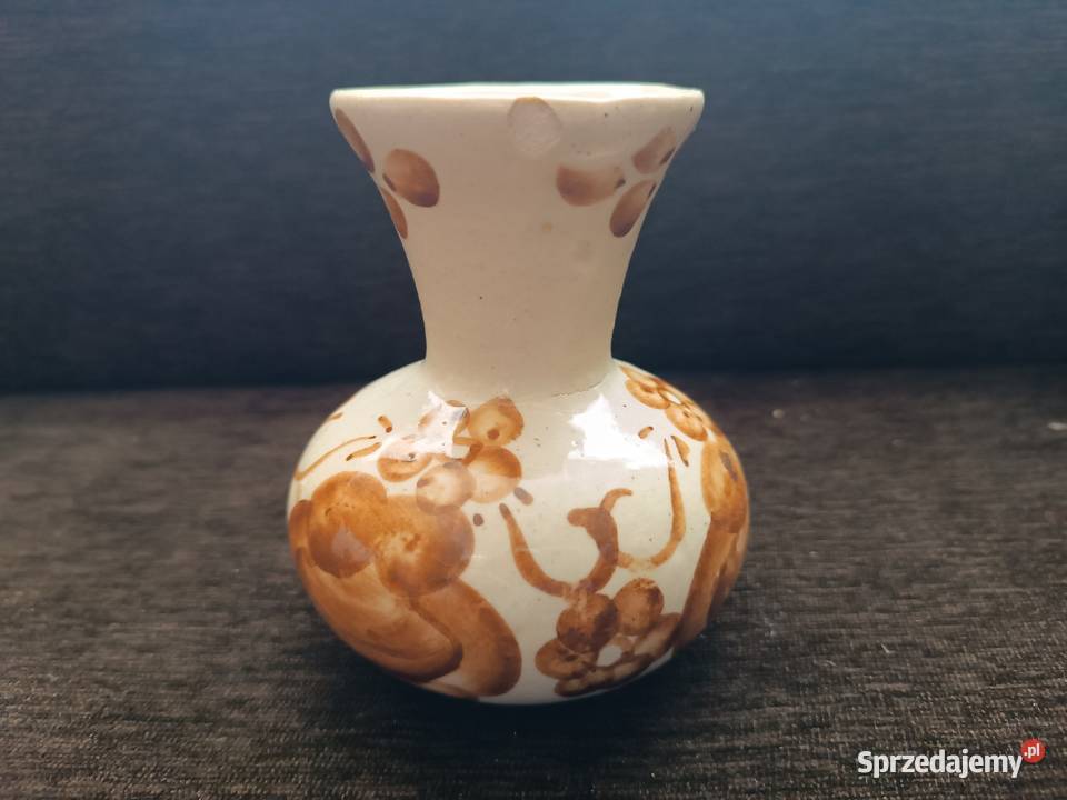 Zestaw dekoracyjny 4 x kamionki fajans VINTAGE Szczyrk