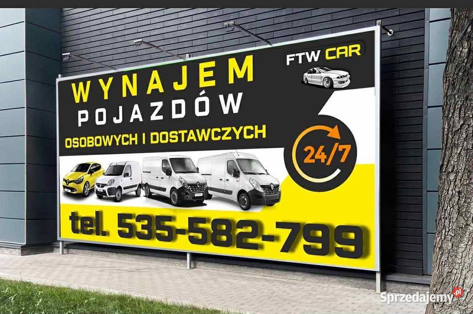 Wynajem pojazdów 24h Pińczów