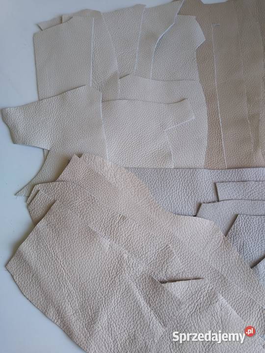 Skóra 725 g Licowa Włoska średnie i małe kawałki Gdańsk