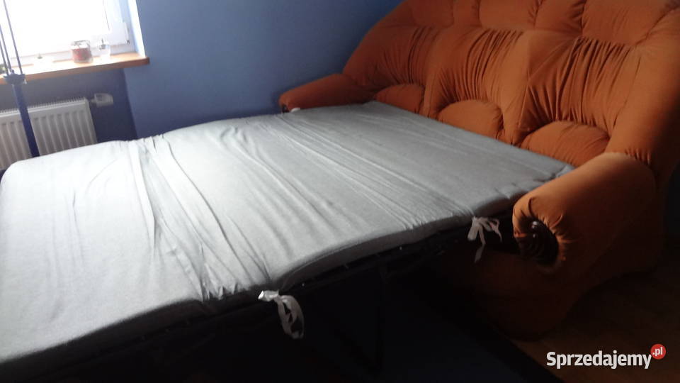 Nowoczesna rozkładana Sofa w kolorze CINAMONE Żnin