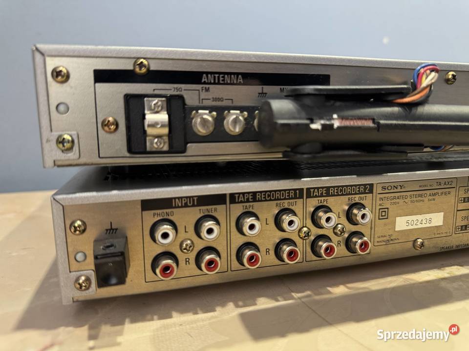 Sony TAAX2 Amplifier and Sony STJX2L Tuner podlaskie Łapy