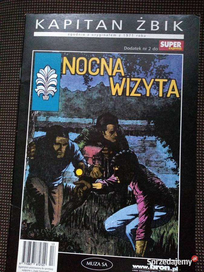 Kapitan Żbik 9 sztuk Superbohaterowie mazowieckie Warszawa