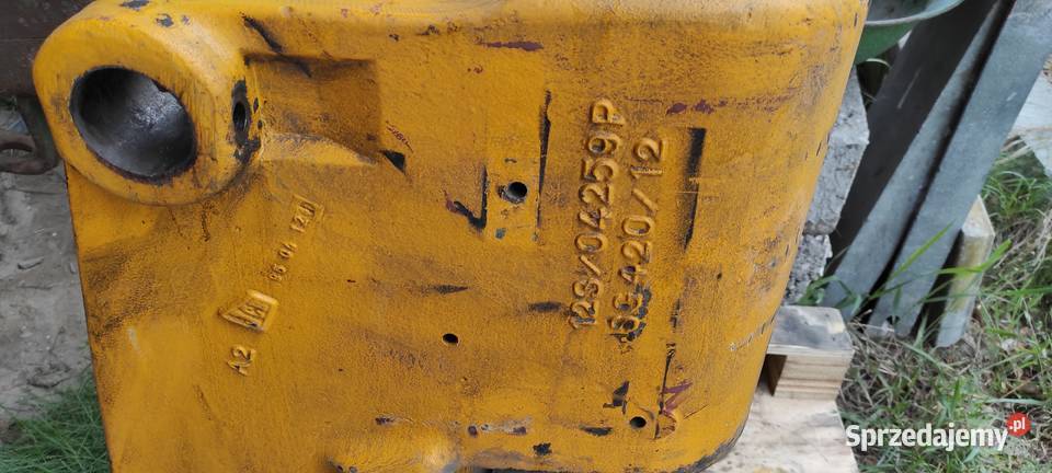 konik obrotu jcb3cx 1996 z walkiem obrotu Części do maszyn budowlanych Jędrzejów sprzedam