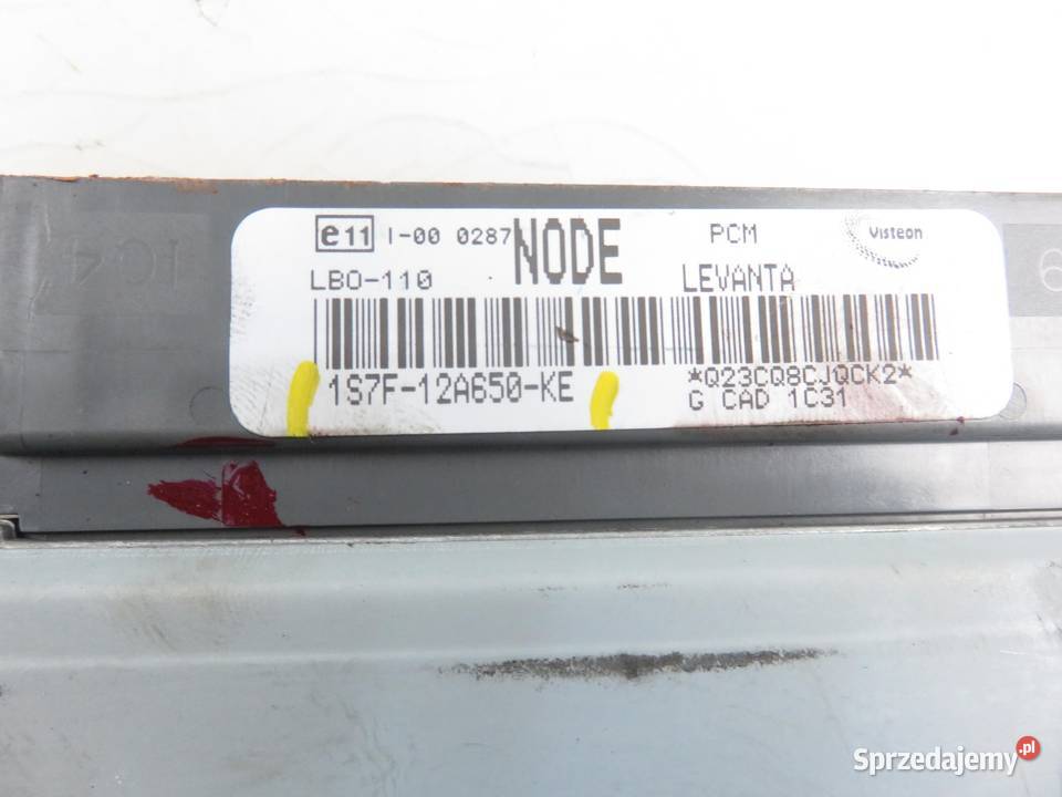 STEROWNIK FORD MONDEO III 18 16V 1S7F12A650KE sprzedam