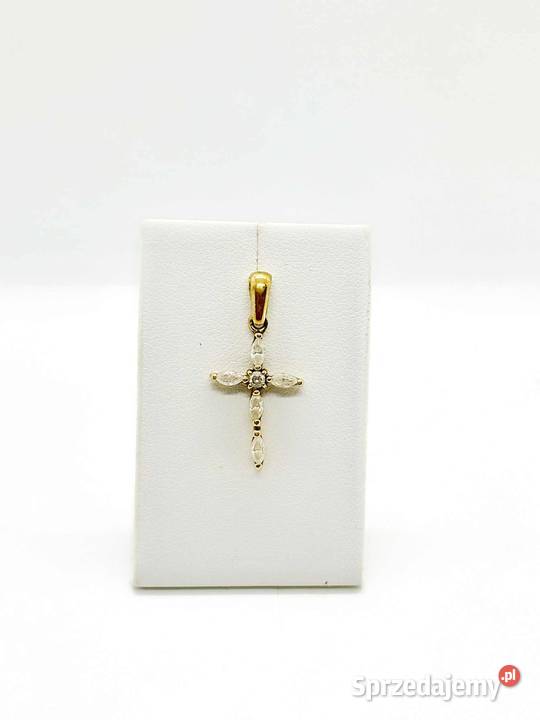 Złota Zawieszka pr 333 119g Krzyżyk złoto Elbląg